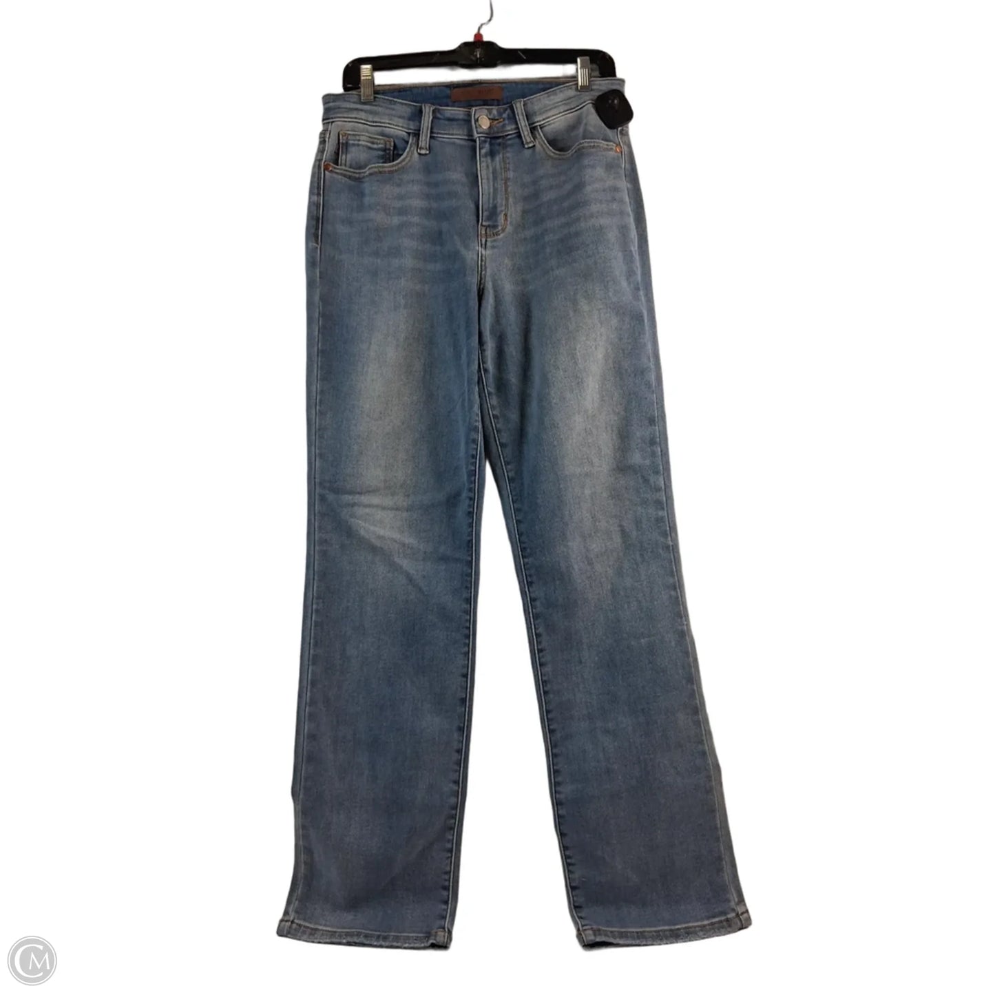 Jeans Straight By Judy Blue In Blue Denim, Size: 8