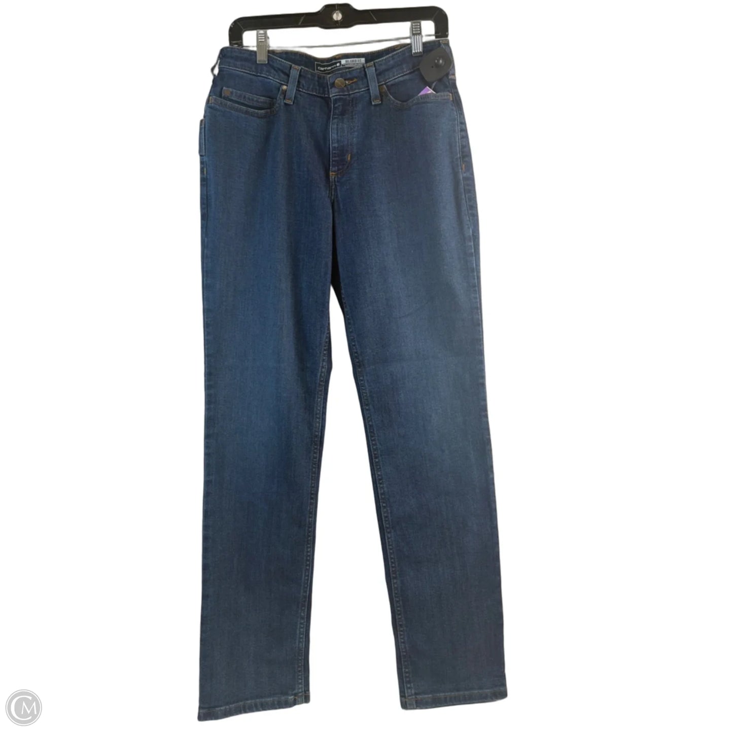 Jeans Straight By Carhartt In Blue Denim, Size: 6