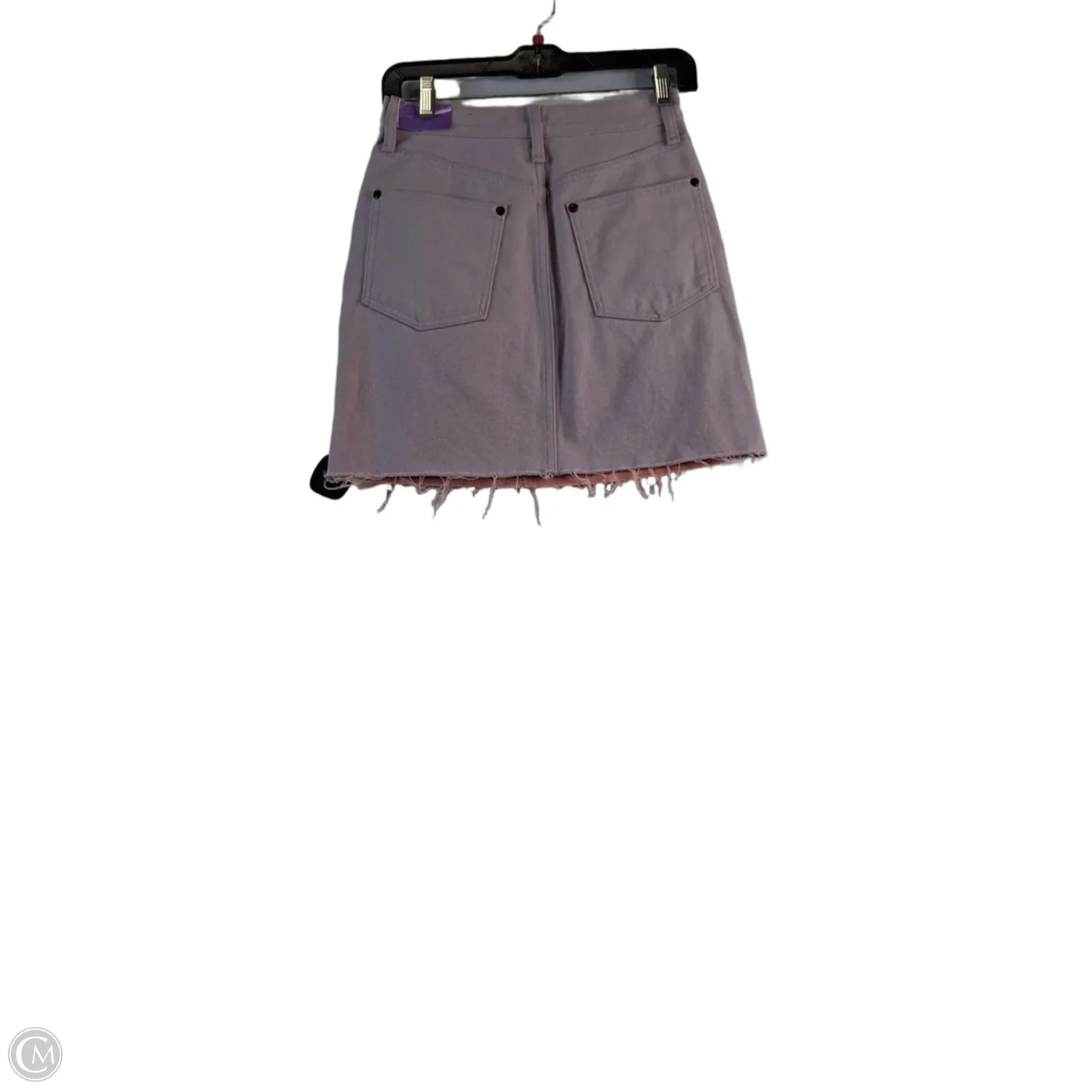 Skirt Mini & Short By Rag And Bone In Orange & Purple, Size: 0