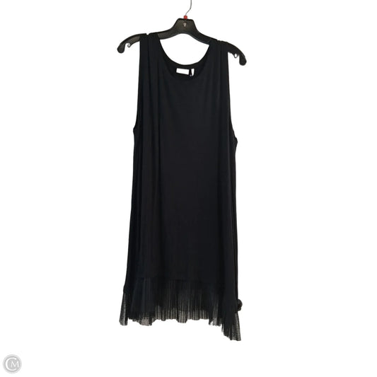Dress Casual Midi By Logo In Black, Size: Xl