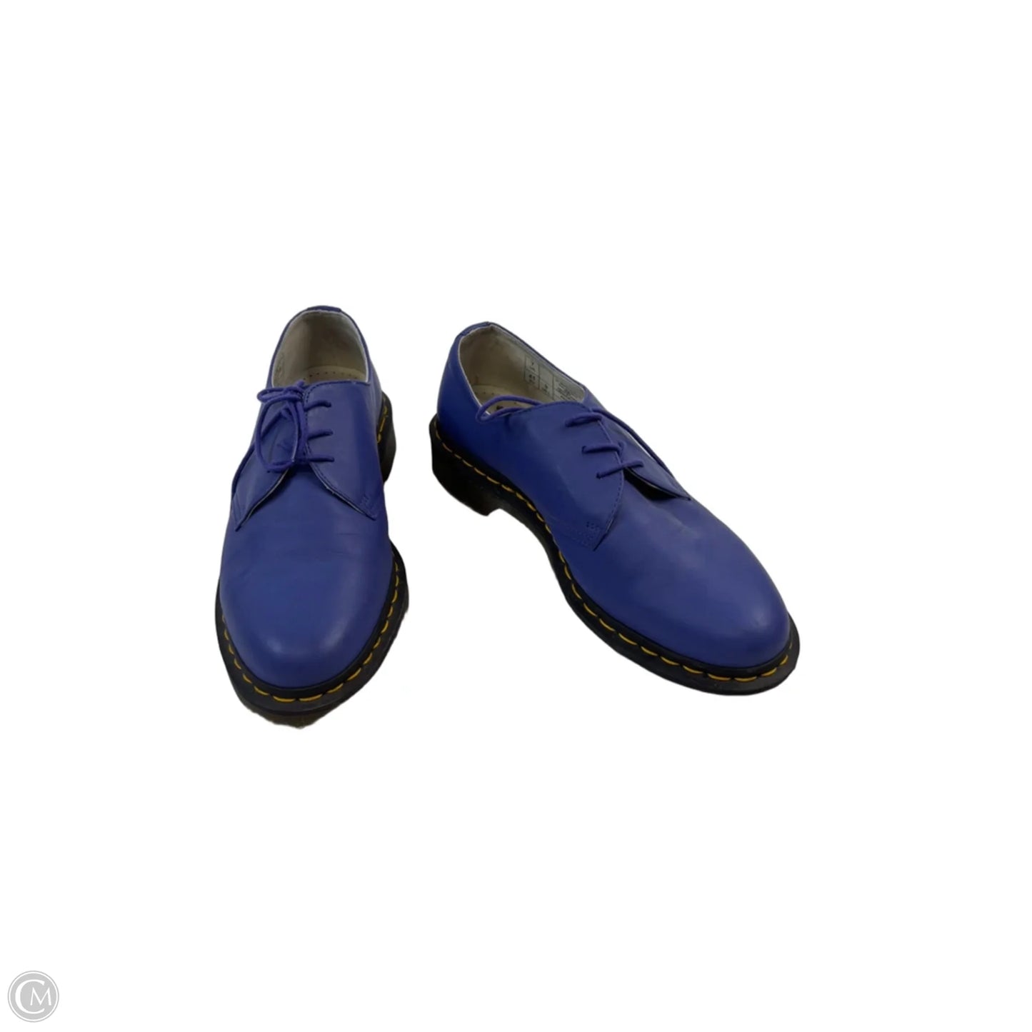Shoes Flats By Dr Martens In Purple, Size: 9