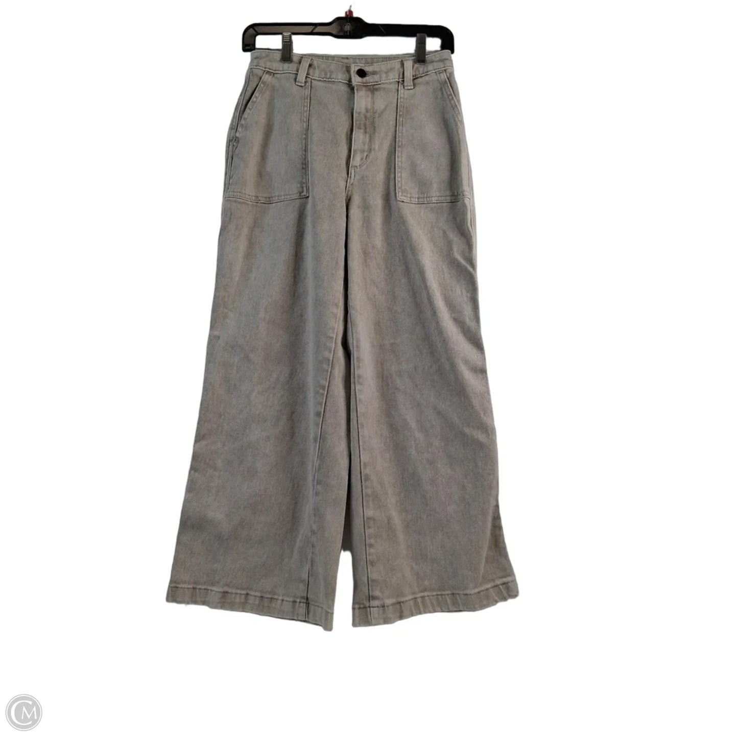 Jeans Wide Leg By Universal Thread In Brown Denim, Size: 2