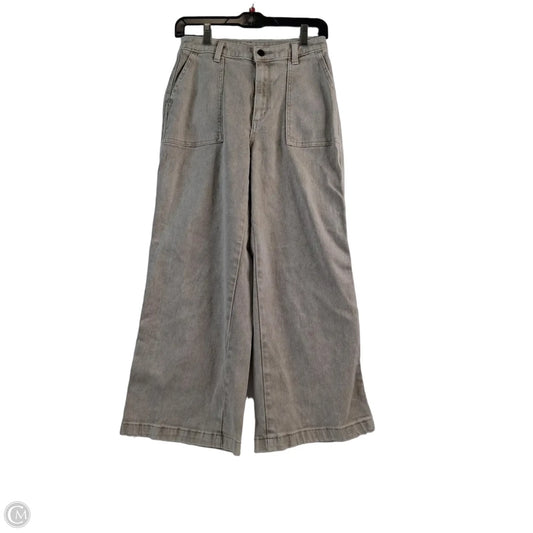 Jeans Wide Leg By Universal Thread In Brown Denim, Size: 2