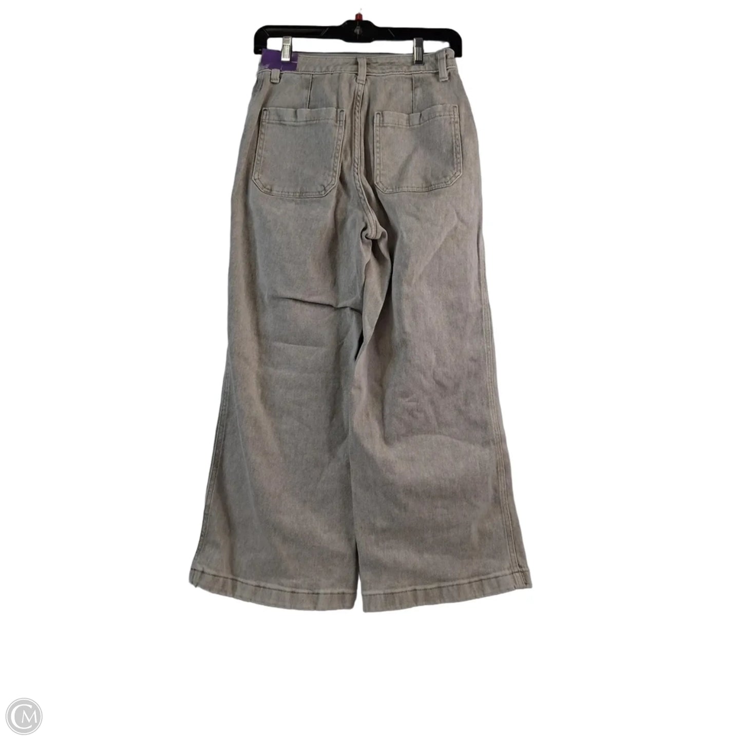 Jeans Wide Leg By Universal Thread In Brown Denim, Size: 2