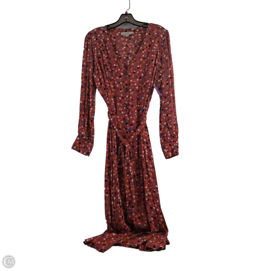 Dress Casual Maxi By Loft In Multi-colored, Size: S