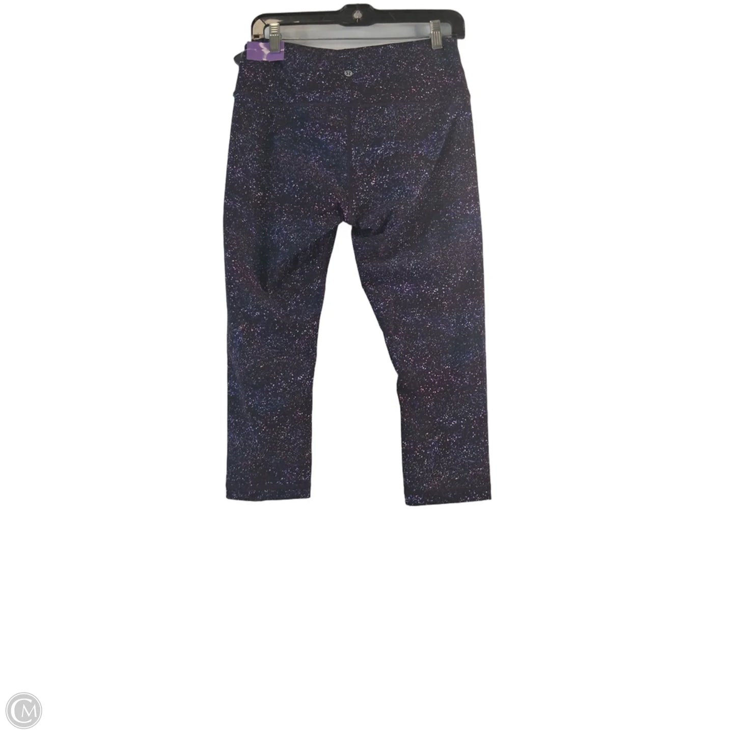 Athletic Leggings Capris By Lululemon In Purple, Size: M