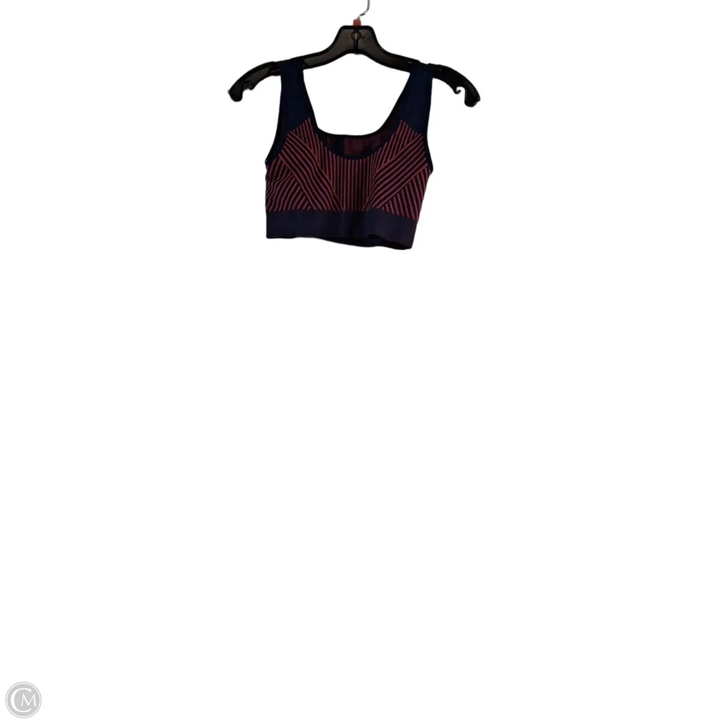 Athletic Bra By Fabletics In Orange & Purple, Size: M