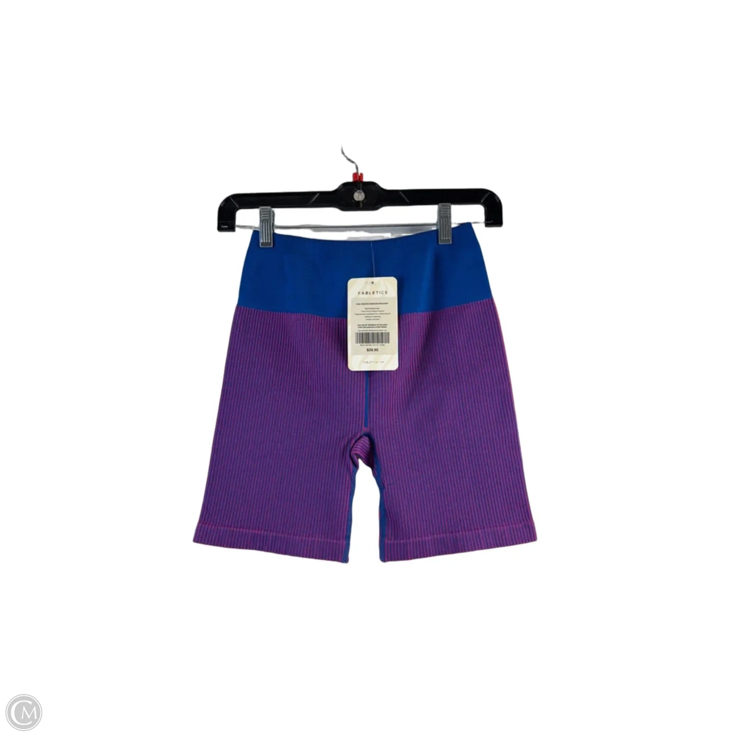 Athletic Shorts By Fabletics In Blue & Pink, Size: S