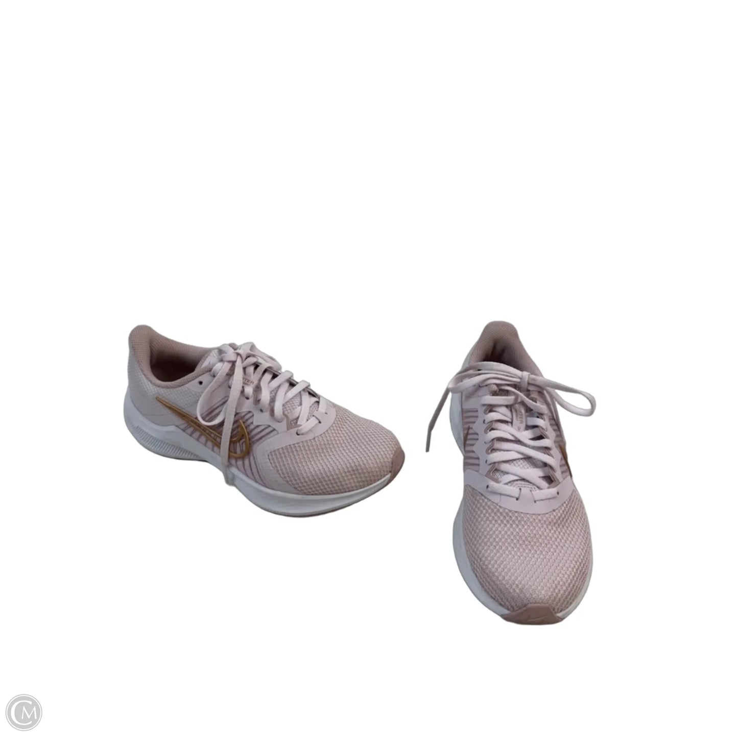 Shoes Athletic By Nike Apparel In Pink & White, Size: 6