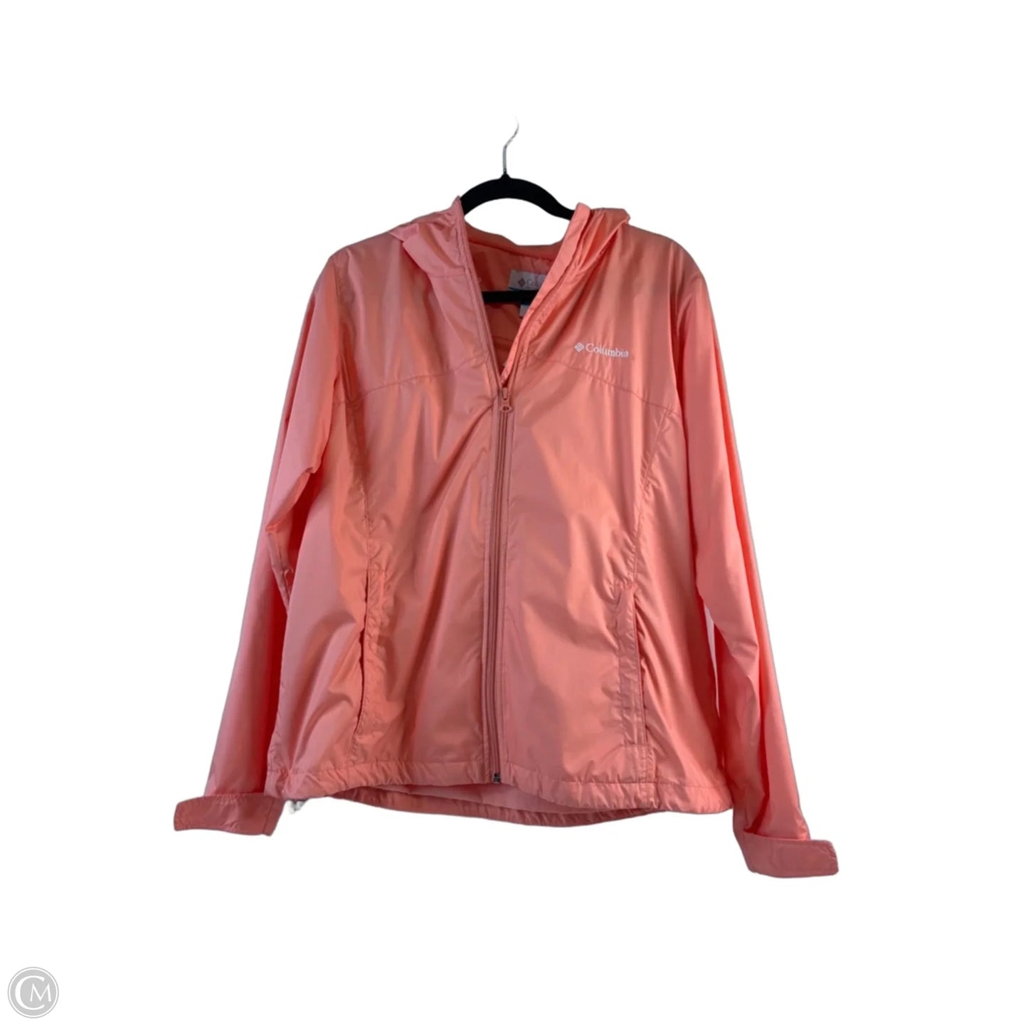Athletic Jacket By Columbia In Orange, Size: L