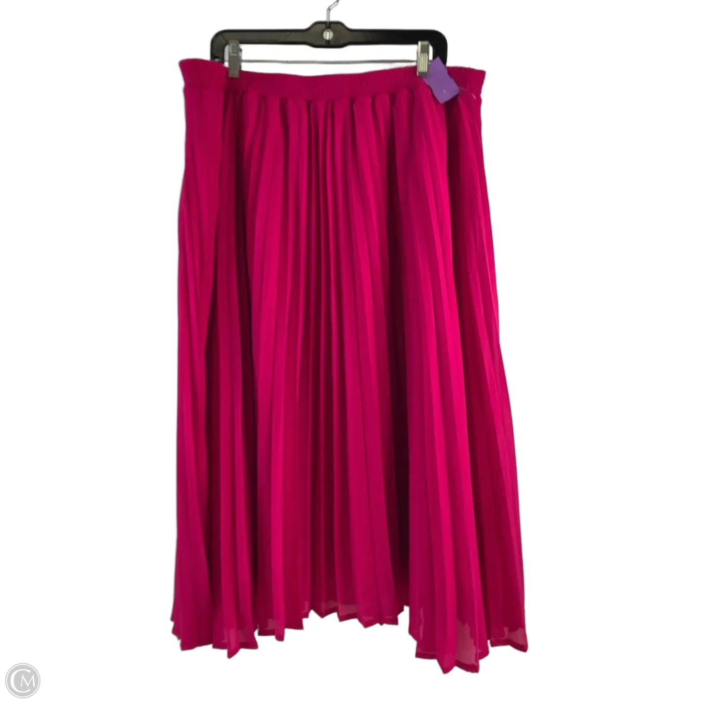 Skirt Midi By A New Day In Pink, Size: 16