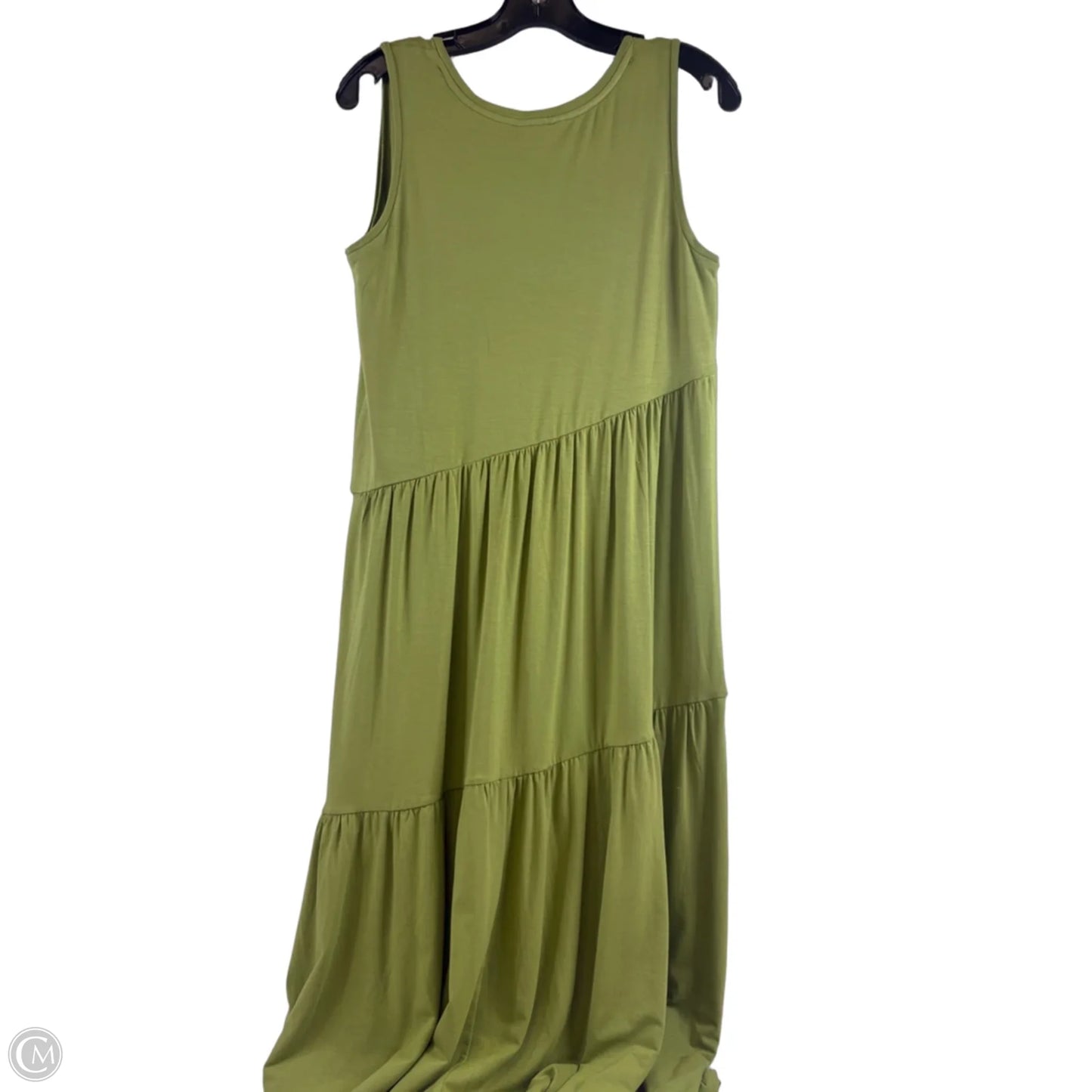 Dress Casual Maxi By Chicos In Green, Size: S