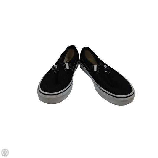 Shoes Sneakers By Vans In Black & White, Size: 8.5