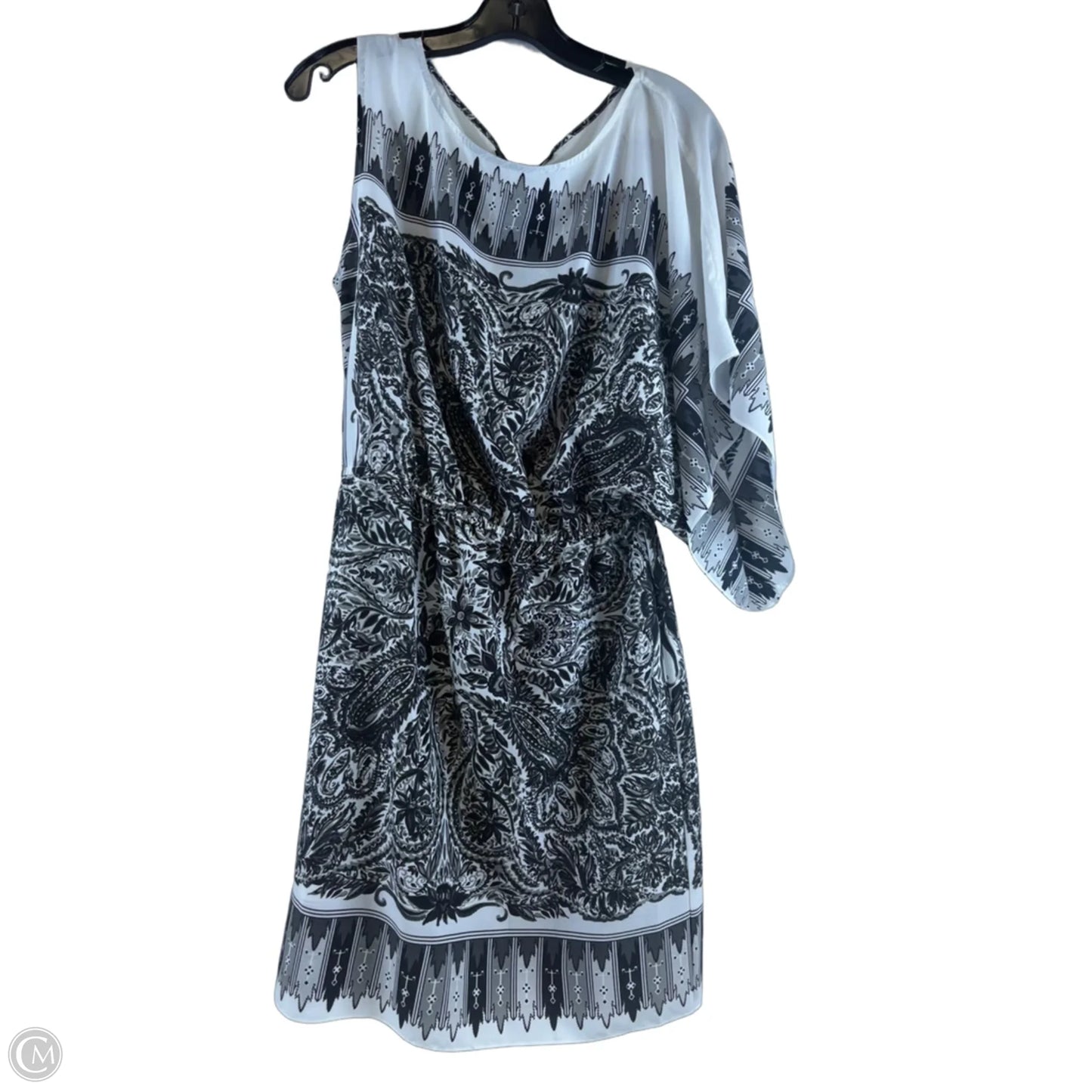 Dress Casual Short By Bcbgmaxazria In Black & White, Size: M