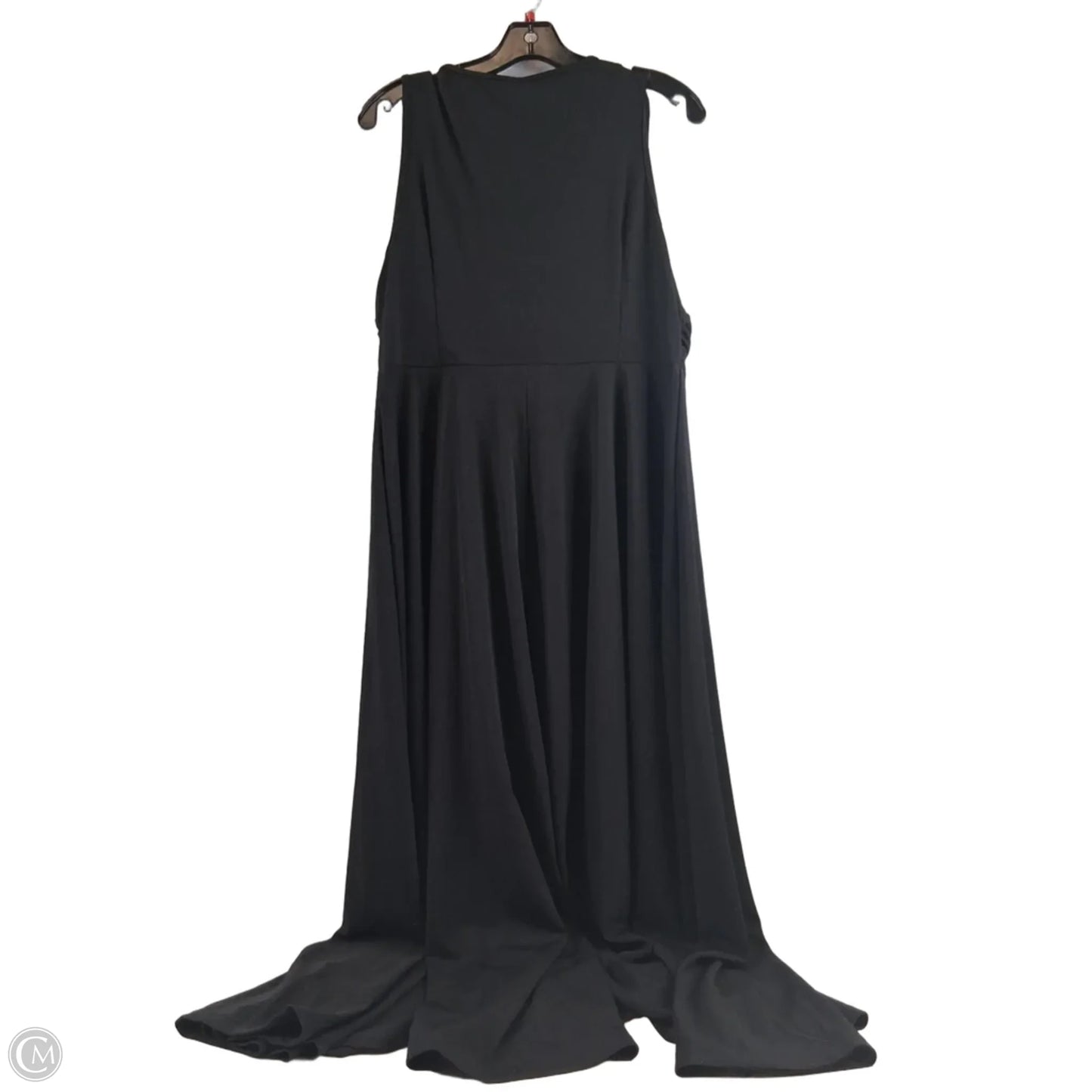 Dress Casual Maxi By Clothes Mentor In Black, Size: L