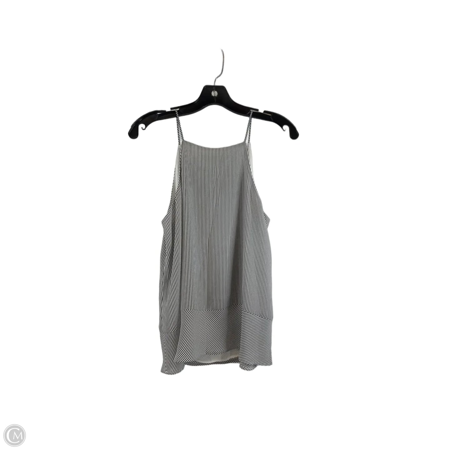 Top Cami By Loft In Black & White, Size: S