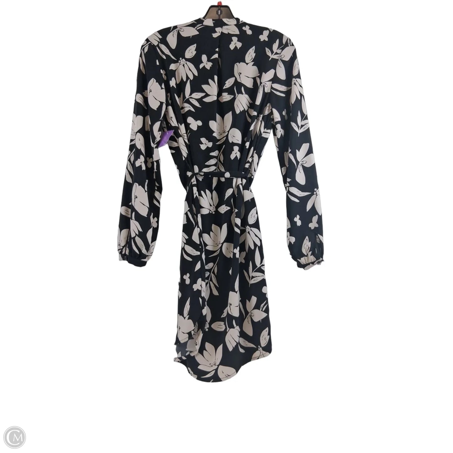 Dress Casual Midi By A New Day In Black & Cream, Size: S