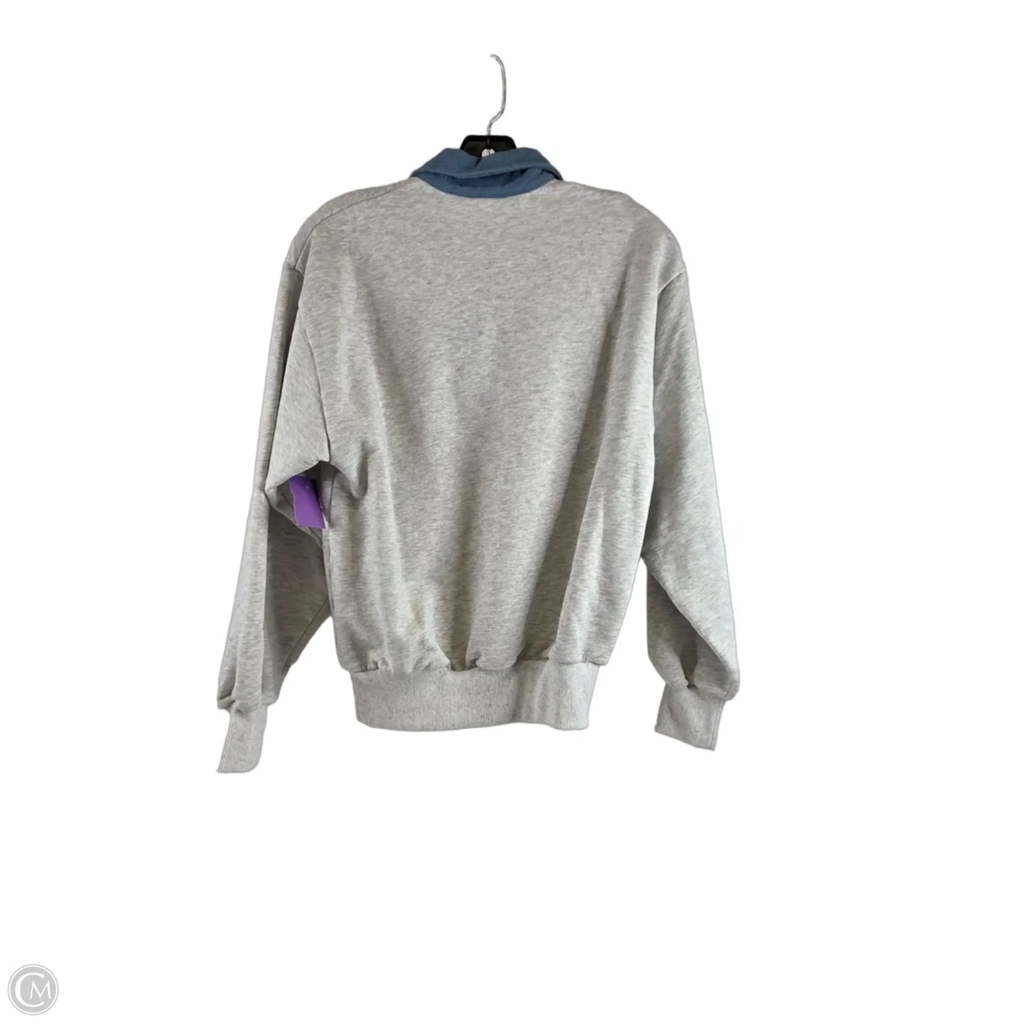 Sweatshirt Collar By Peloton In Grey, Size: Xs