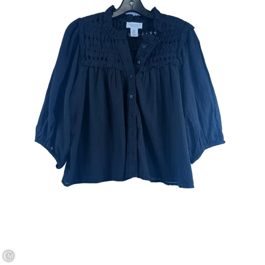 Top Short Sleeve Basic By Calypso St Barth In Black, Size: M