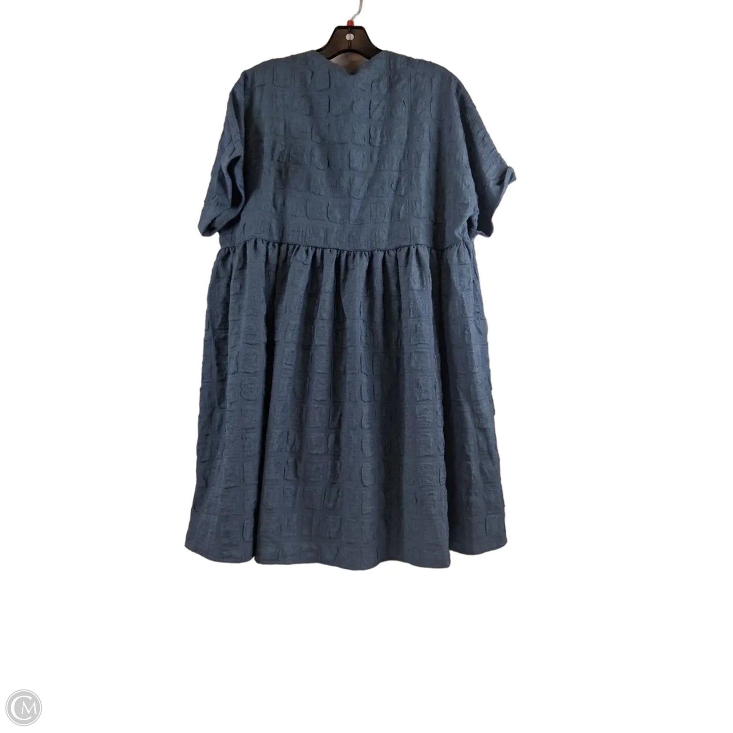 Dress Casual Midi By Miou Muse In Blue, Size: L