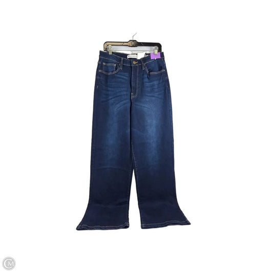 Jeans Wide Leg By Clothes Mentor In Blue Denim, Size: 12