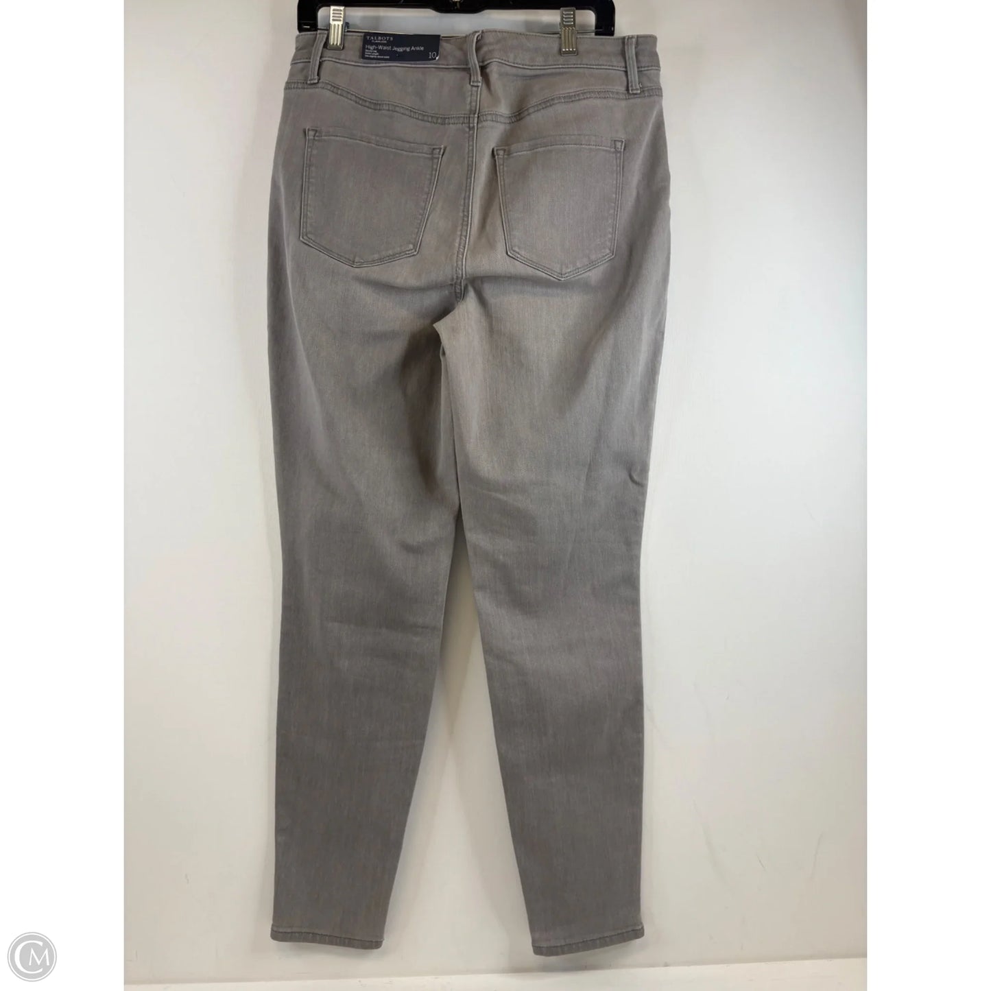 Jeans Jeggings By Talbots In Grey, Size: 10