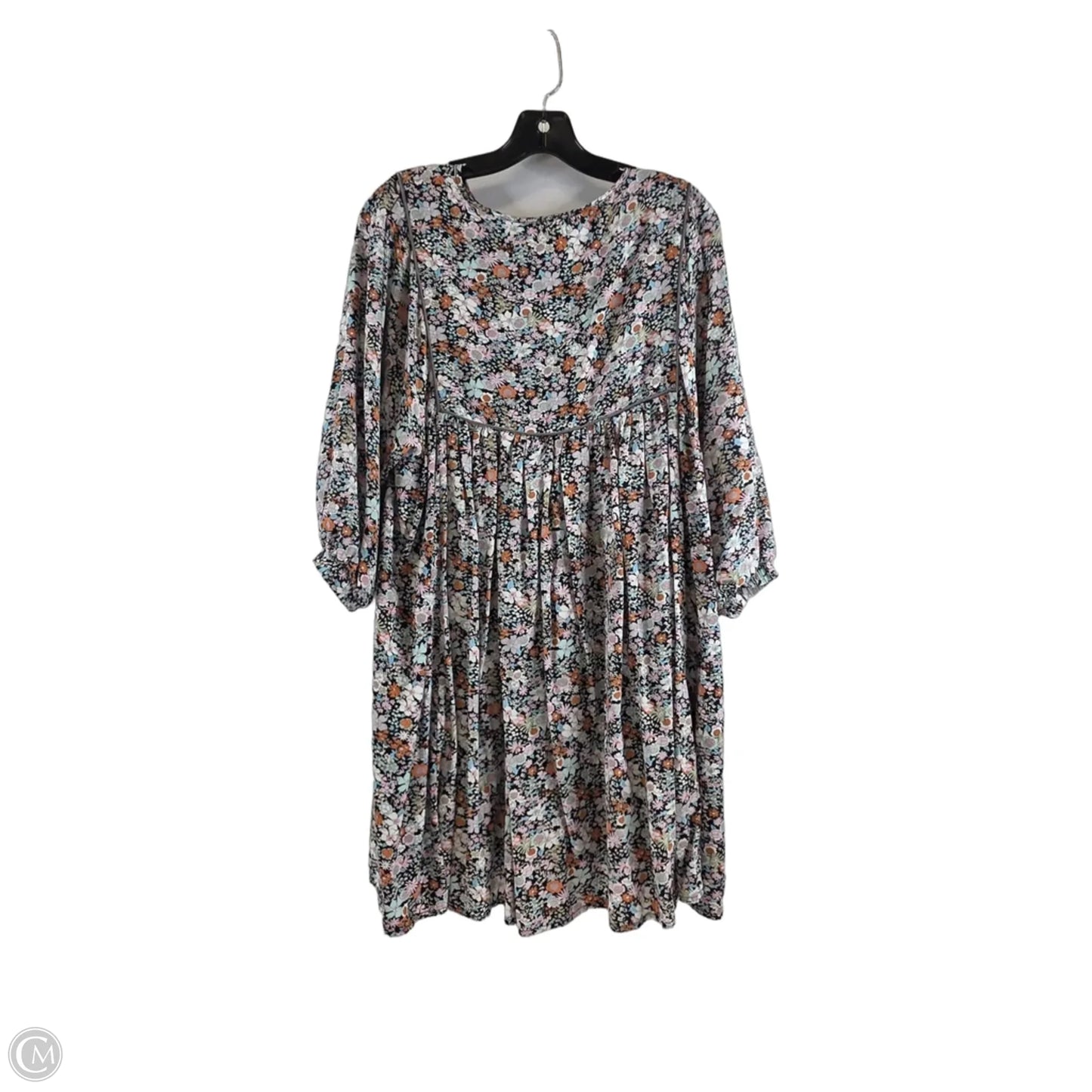 Dress Casual Midi By Natural Life In Floral Print, Size: M