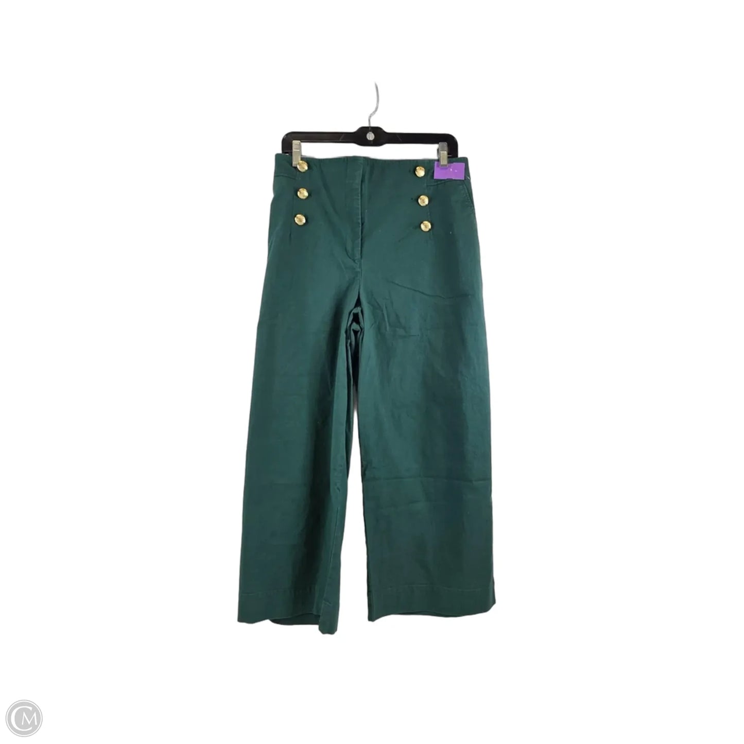 Pants Wide Leg By Talbots In Green, Size: 16