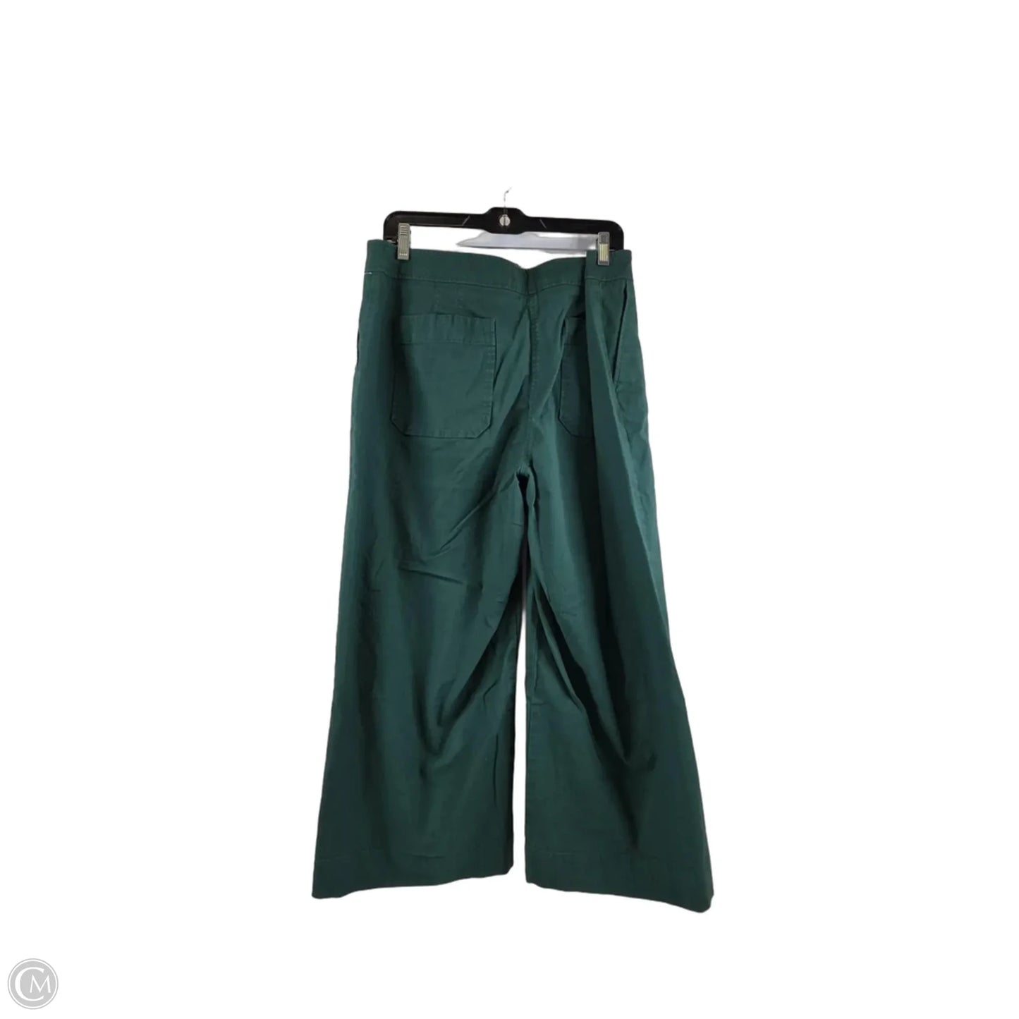 Pants Wide Leg By Talbots In Green, Size: 16
