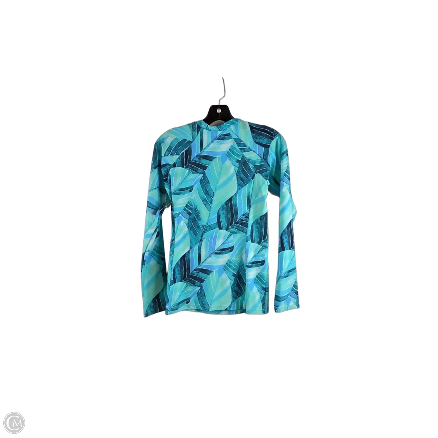 Swimwear Cover-up By Clothes Mentor In Blue, Size: M