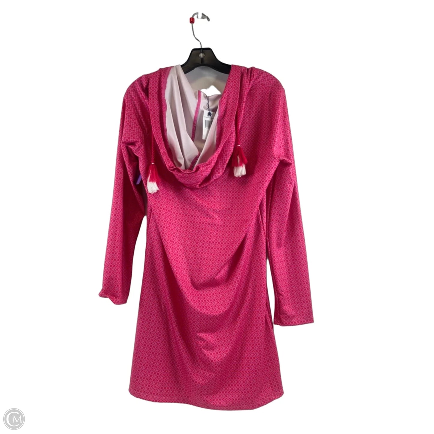 Swimwear Cover-up By Cabana Life In Pink & Red, Size: S