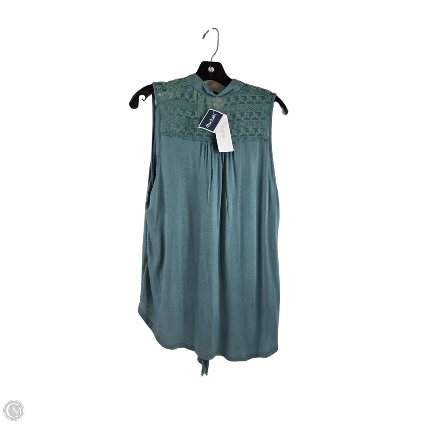 Top Sleeveless Basic By E&m In Green, Size: M