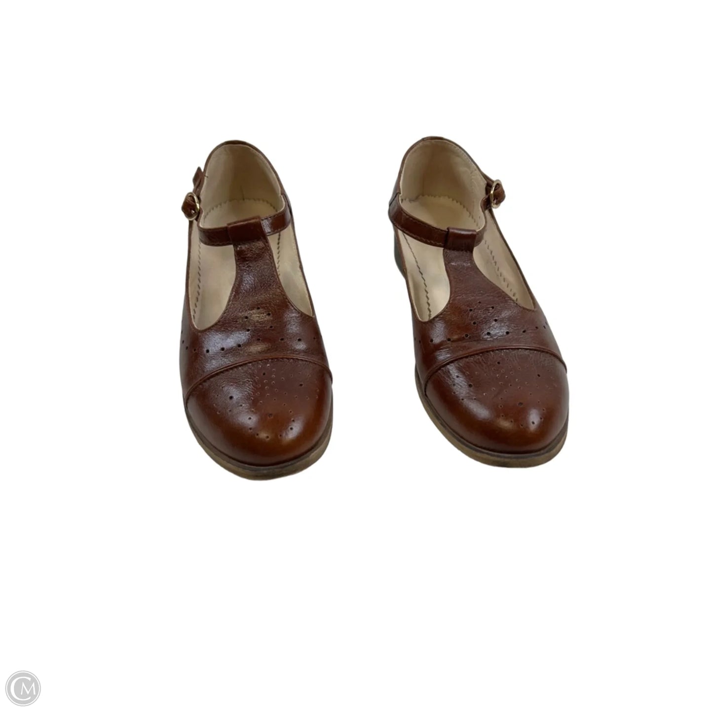 Shoes Flats By Clothes Mentor In Brown, Size: 6