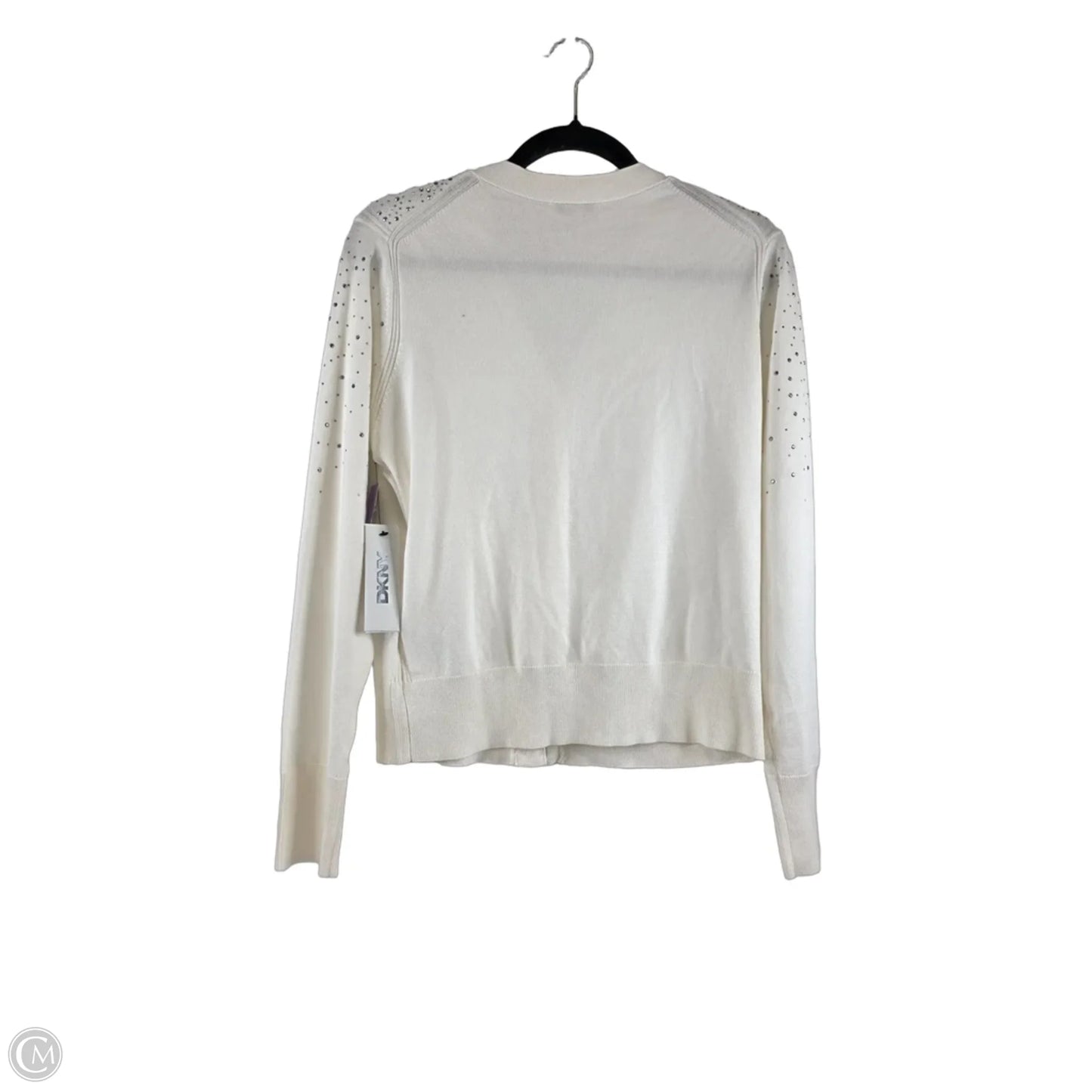 Cardigan By Dkny In White, Size: M