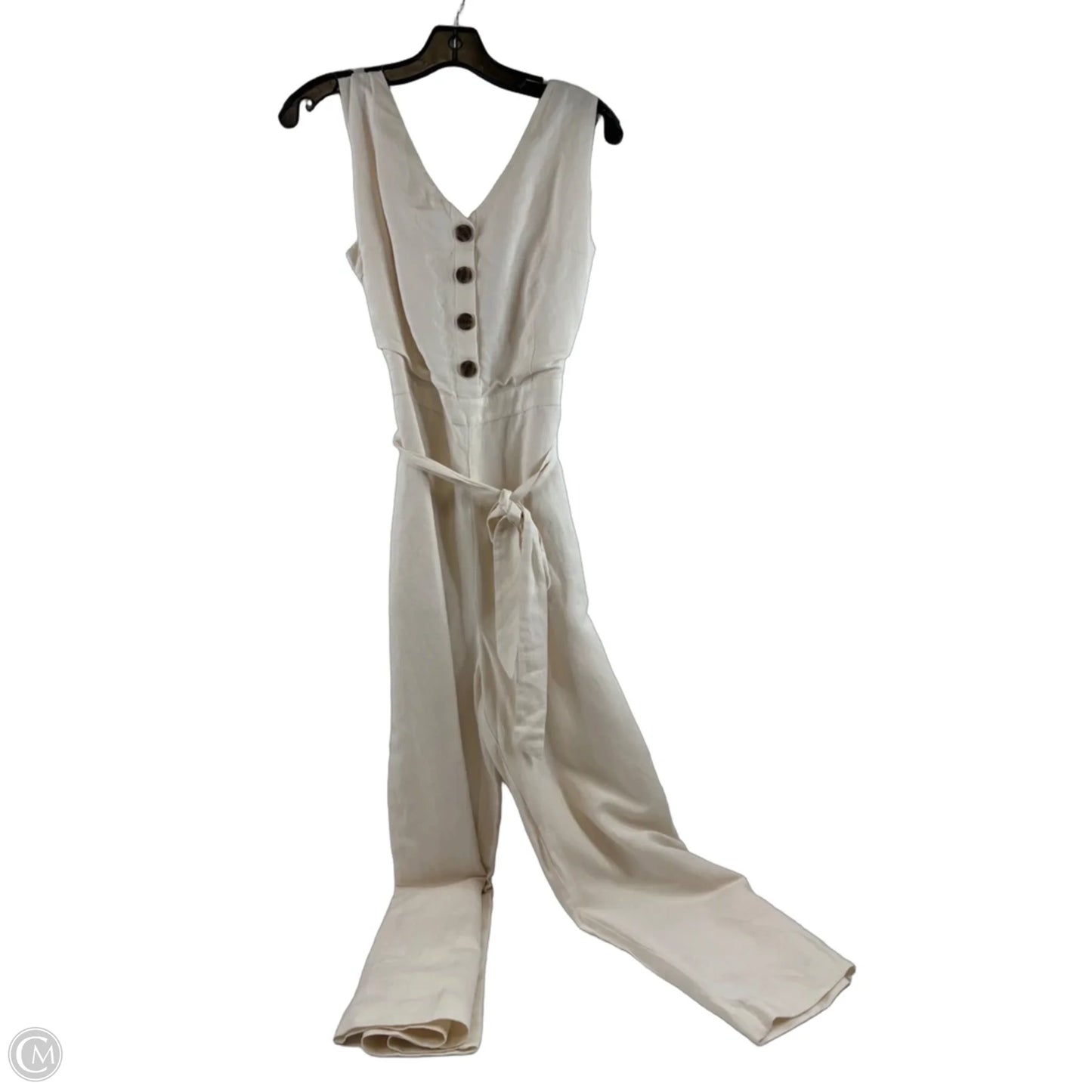 Jumpsuit By Loft In Cream, Size: M