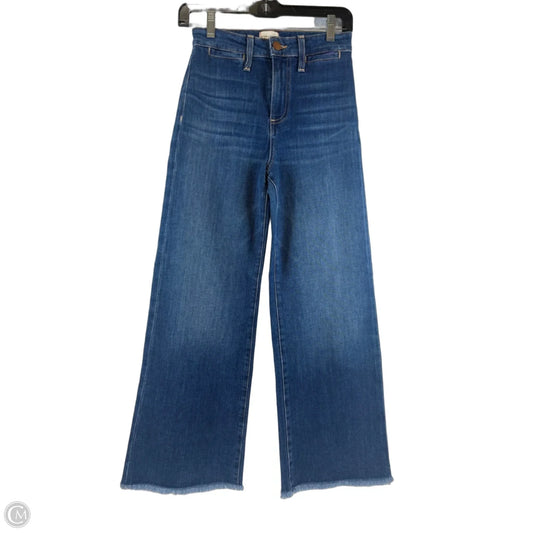 Jeans Designer By Alice + Olivia In Blue Denim, Size: 0