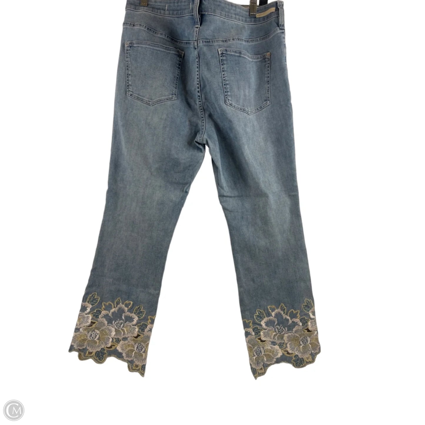 Jeans Boot Cut By Pilcro In Blue Denim, Size: 14