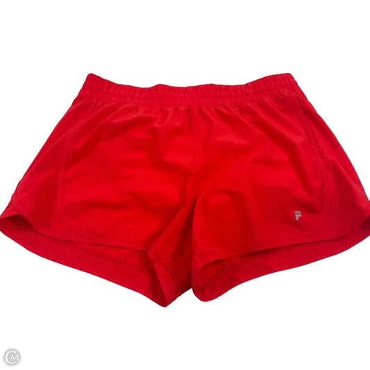 Athletic Shorts By Fila In Orange, Size: 16