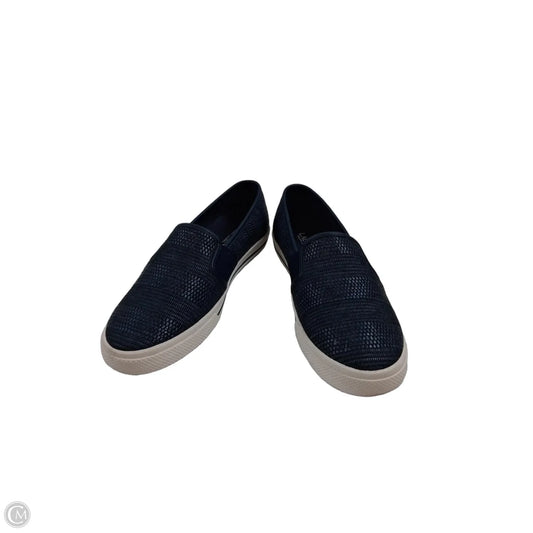 Shoes Flats By Lauren By Ralph Lauren In Blue & White, Size: 7.5
