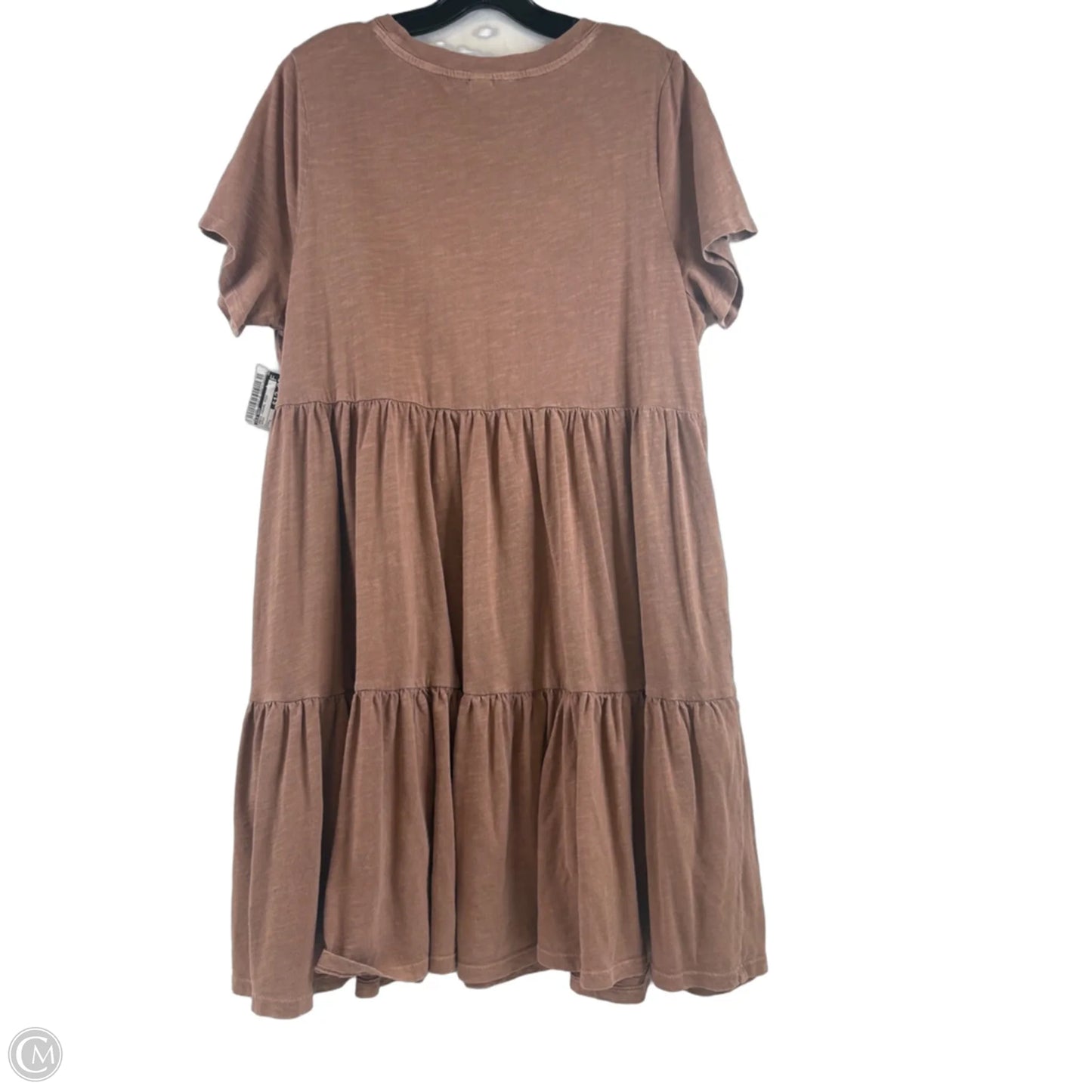 Dress Casual Midi By Old Navy In Brown, Size: L