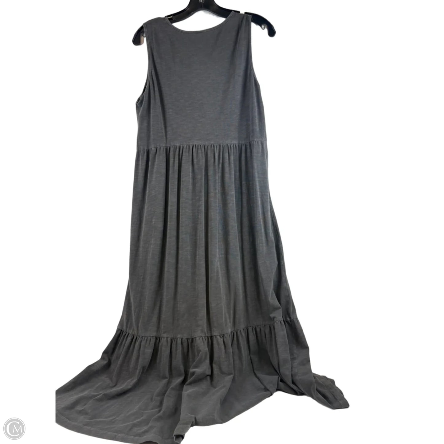 Dress Casual Maxi By Old Navy In Grey, Size: M