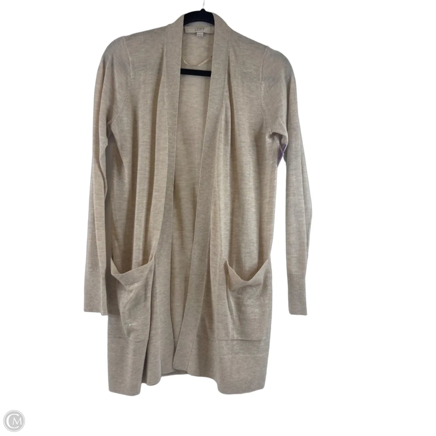 Cardigan By Loft In Beige, Size: Xs