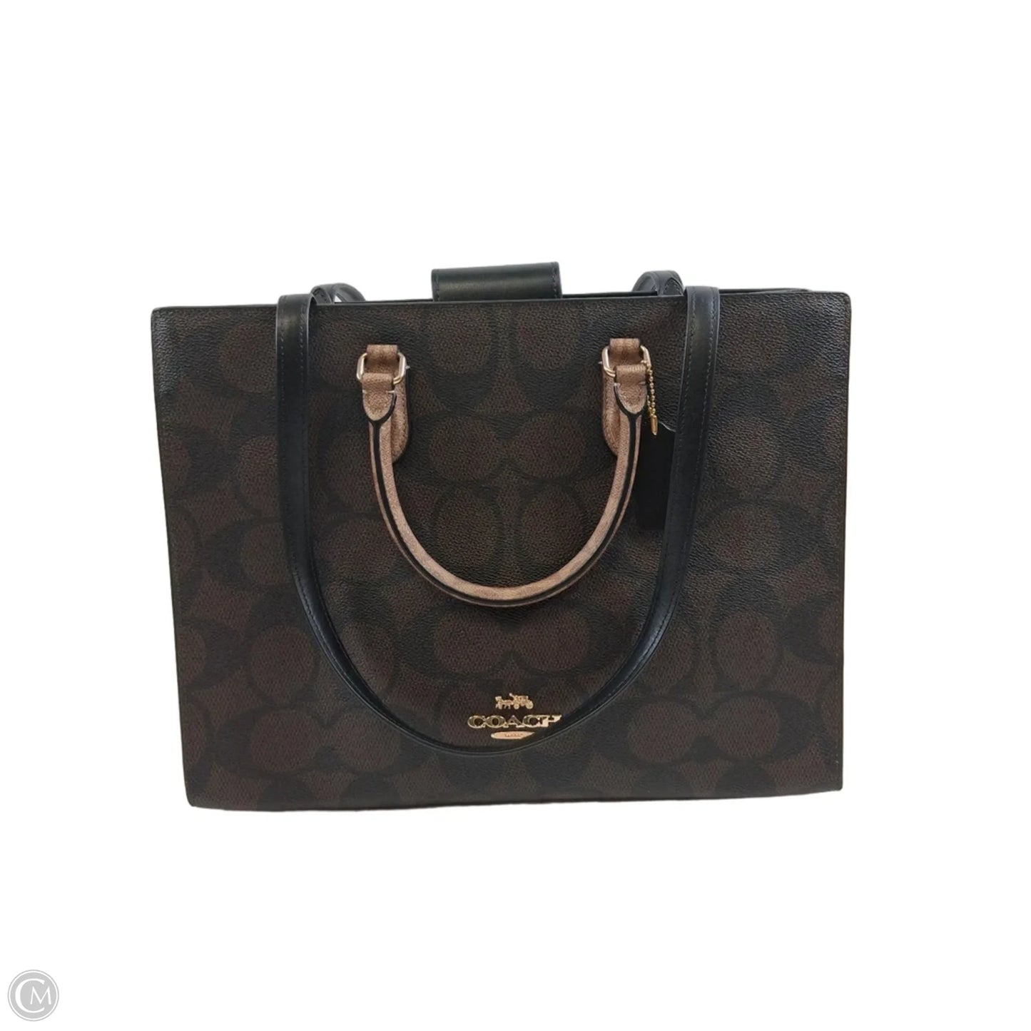 Tote Designer By Coach, Size: Medium