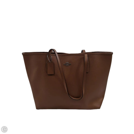 Tote Designer By Coach, Size: Large