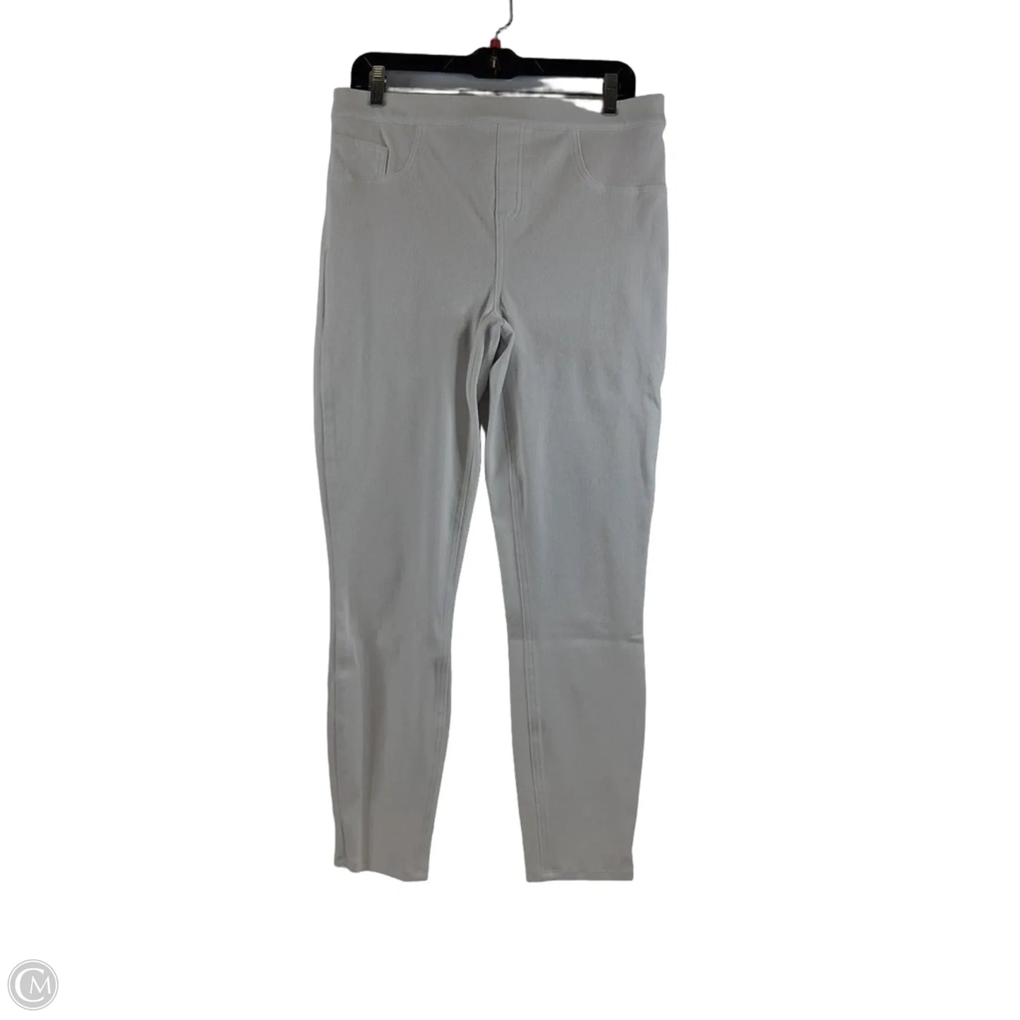 Jeans Straight By Spanx In White, Size: 14