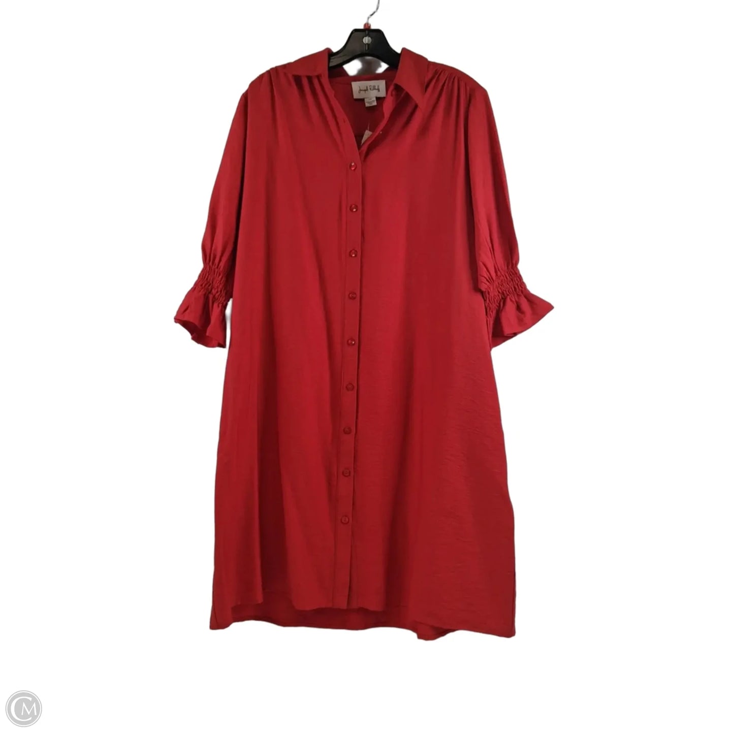 Dress Casual Midi By Joseph Ribkoff In Red, Size: 12