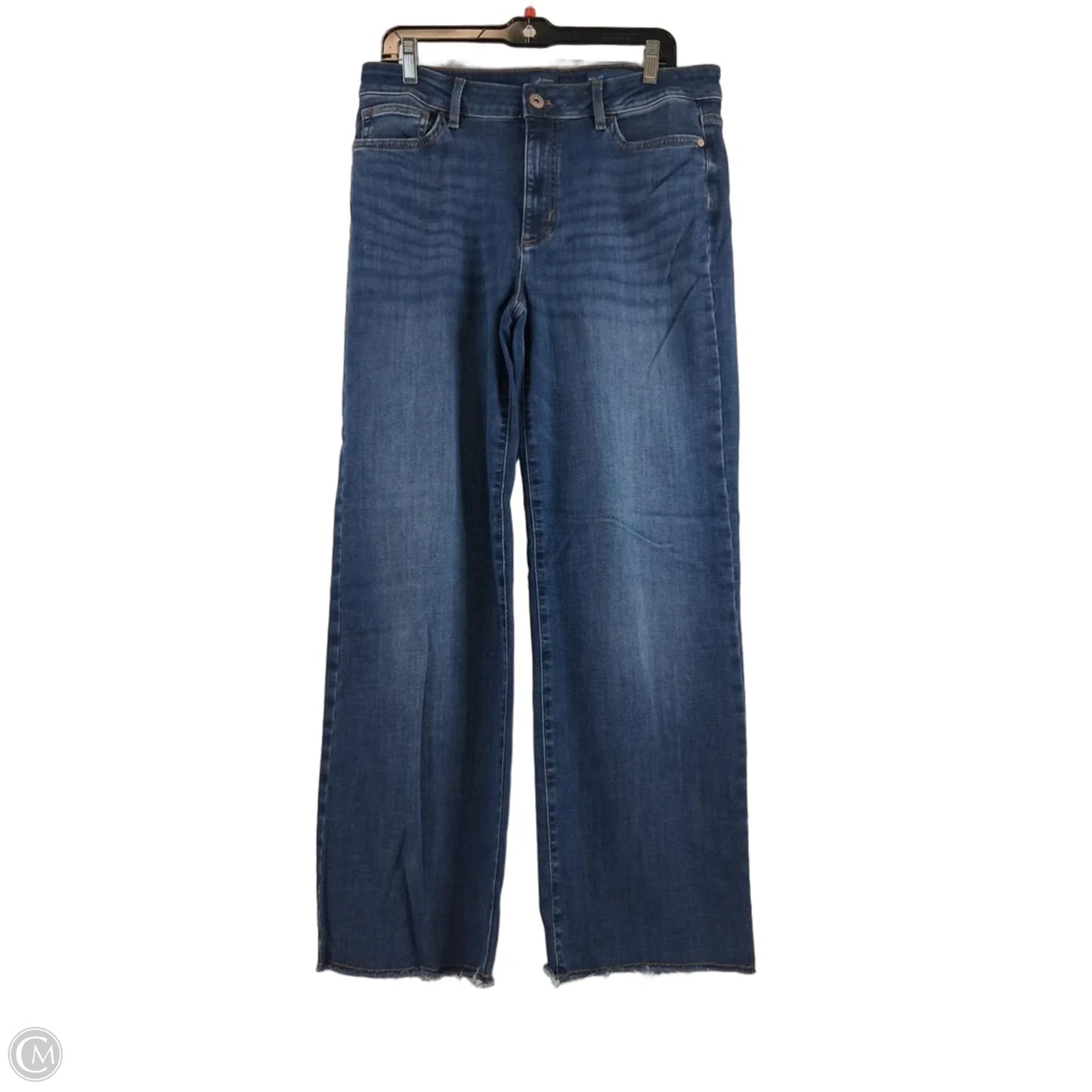 Jeans Wide Leg By J. Jill In Blue Denim, Size: 12