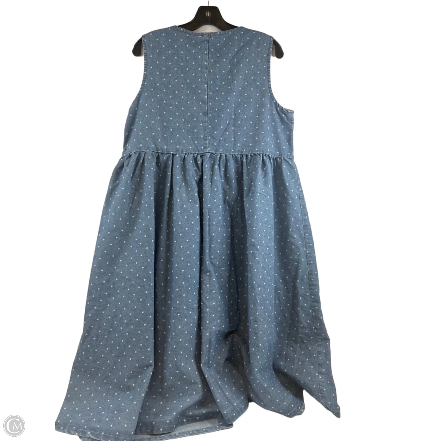 Dress Casual Maxi By Dazy In Polkadot Pattern, Size: M