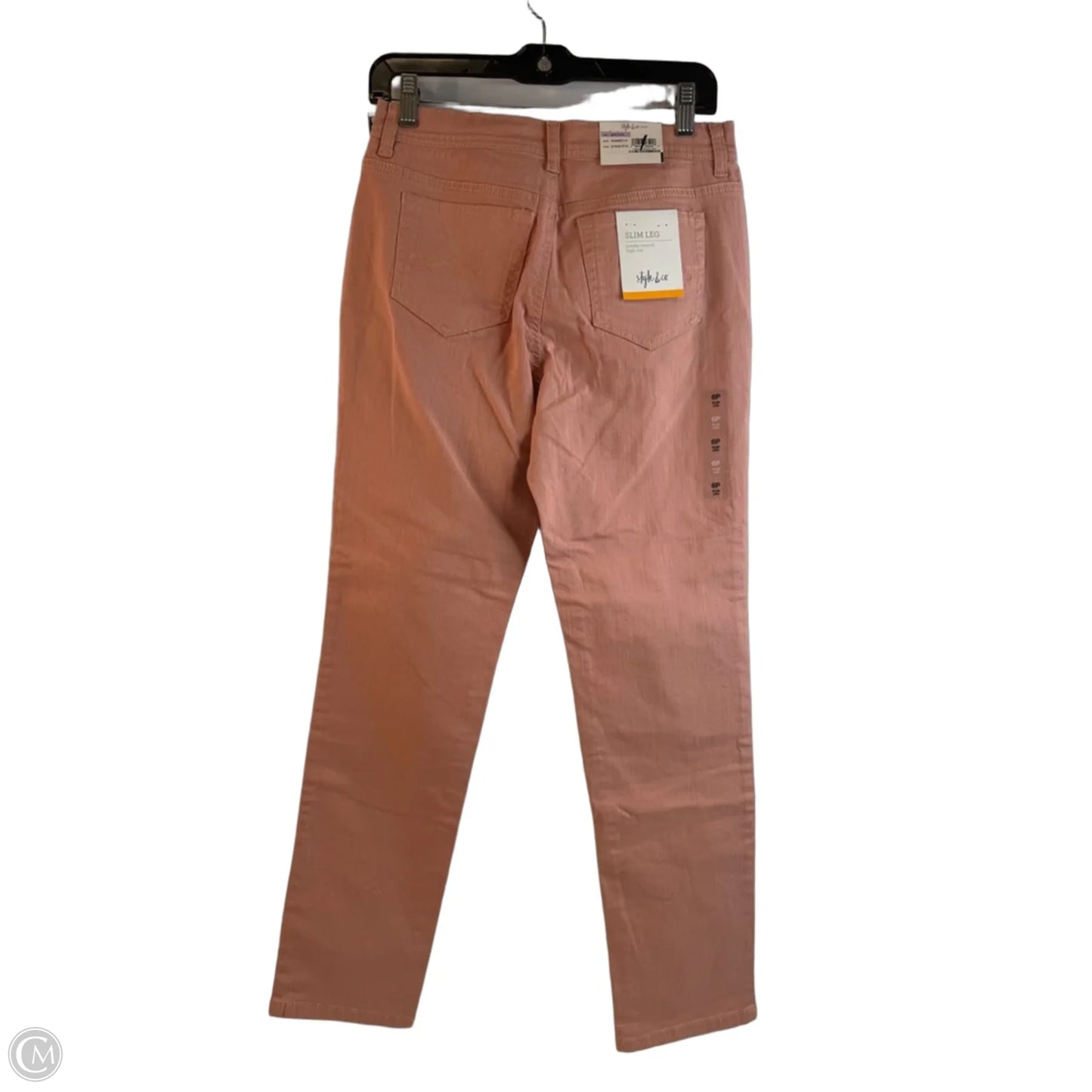 Jeans Skinny By Style And Company In Peach, Size: 6p