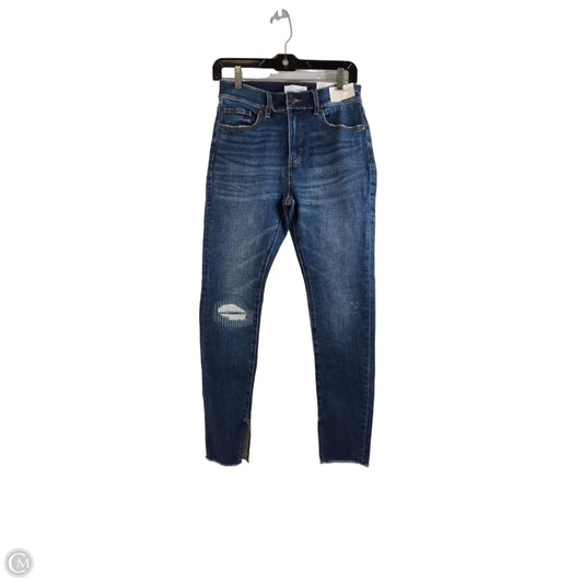 Jeans Skinny By Loft In Blue Denim, Size: 2